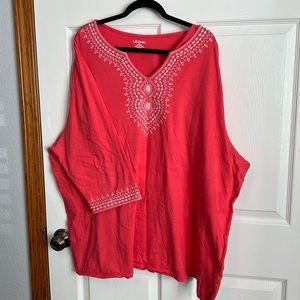 🍀Liz & Me 3/4 length sleeve top🍀